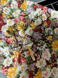 Les Nereides 銀色芭蕾舞耳環