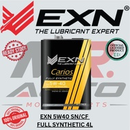 EXN ENGINE OIL CARIOS 5W30 5W40 FULLY SYNTHETIC 4L