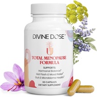 Total Menopause 17in1 untuk bagi Wanita dengan Ashwagandha Cohosh (Hormon) Maca Probiotik s D3 B6 B1