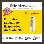 EuropAce ECO 6301W Evaporative  Air Cooler 30L