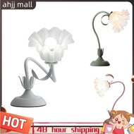 Retro Flower Lily Table Lamp Creatives Table Lamp Unique Diy Lily of the Valley Lamp for Bedroom Bed