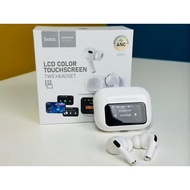 Hoco EW72 Bluetooth Headset, Touch Screen with Mic - ANC Noise Canceling Wireless Headset,