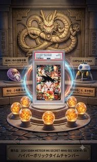 PSA 10 - 2024 SDBH METEOR M6 #SEC SON GOKU SHOUNENKI SECRET PSA 10 GEM MT