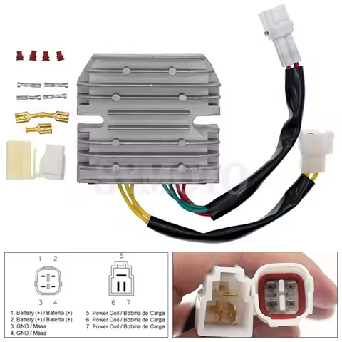 Motorcycle Voltage Regulator Rectifier 12V For Suzuki VL800 VL800Z Intruder Volusia 2001 2002 2003 2
