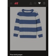 Preloved - H&M Knit kids - Children's knitted t-shirt size 110/116 4-6Y