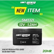 Battery DRY BATTERY SMT POWER SMT121 12V 1.2AH 12 volt 1200Mah