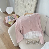 Nala Top | Korean look lace coquette top