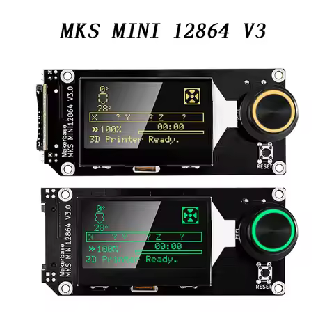 Makerbase MKS MINI 12864 V3 LCD Display Screen Motherboard Smart Display Screen 3D Printer Parts MKS