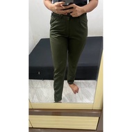 HIJAU (Nett) NEW Office Pants Army Green Pants Office Pants/ Material Pants/ Formal Pants/ Army Pant