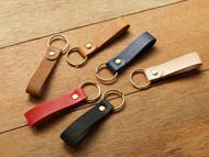 手工真皮鑰匙圈 (英文刻印/禮物包裝)