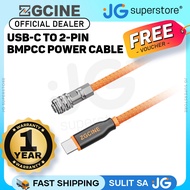 ZGCINE D-Tap / USB Type C to BMPCC Power Cable 12V IN/OUT for Blackmagic Pocket Cinema Camera 4K 6K