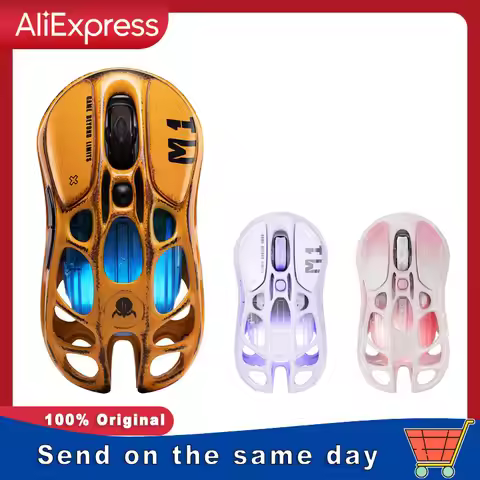 GravaStar Mercury M1 Pro Wireless Gaming Mouse Lightweight Magnesium Alloy PAW3395DM Sensor Support 