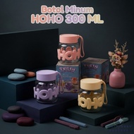 HOHO 300ml Aesthetic Spill-Proof Glass Cup