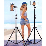 2.1M adjustable luminum tripod digital camera tripod stand tripod mobile phone Selfie stand holder