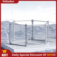 hencangtian.sg Acrylic Dog Cage Transparent Dog Fence Bold Dog Playpen Integrated Typedog Crate