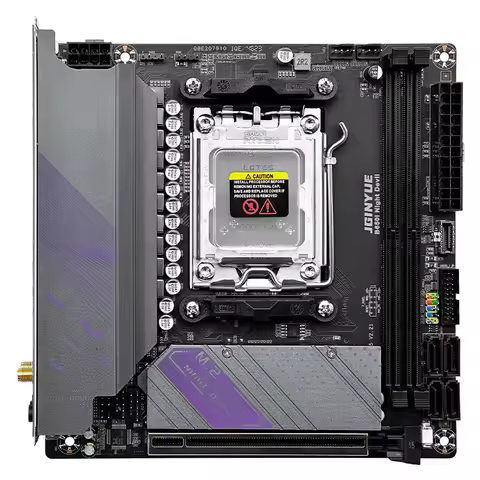 B650 itx Motherboard AM5 for AMD Ryzen 7000 8000 9000 Series Processor DDR5 2.5GbE LAN Mini Motherbo