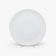 Coupe White Ceramic Dinner Plate 26 cm Contents 1