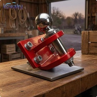 [vsrhkq] 50 Ball Tow Hitch Compact Polished Chrome Hitch Ball Threaded Vehicle Towing