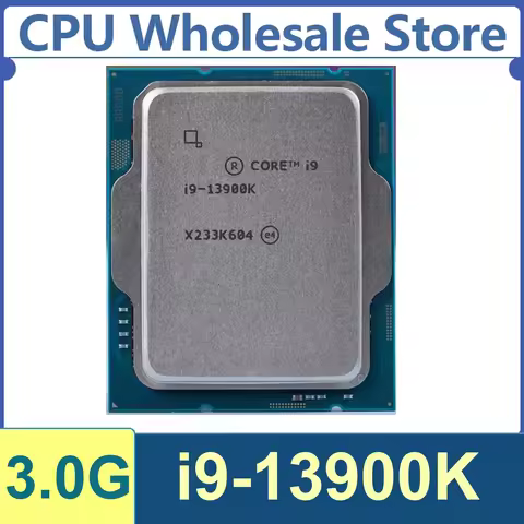 Intel Core I9-13900K 24C/32T 3.0GHz 125W 36MB Cache 10nm Raptor Lake DDR5-5600 / DDR4-3200 MHz SRMBH