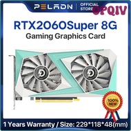 OPQIV PELADN การ์ดจอ RTX 2060ใหม่เต็มรูปแบบ8GB GDDR6 256Bit GPU RTX2060เกม S การ์ดแสดงผล2060 Super R