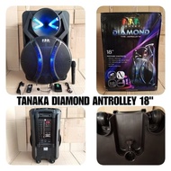 Speaker Aktif 18 Inch Portable Tanaka Diamond Antrolley 18 Inch Deni9