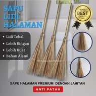 Long Handle Broom Yard/ Garden Broom Bamboo Handle Large Garden Broom/ Jumbo Broom Broom Handle Outd