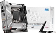 MSI MPG Z790I Edge WiFi Motherboard, Mini-ITX - Supports Intel 12th, 13th and 14th Gen Processors, L