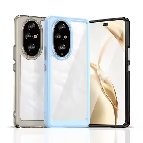 For Honor 200 5G Case Honor 200 Pro Cover Honor 200 Pro Transparent Colorful TPU Case Protective Cov