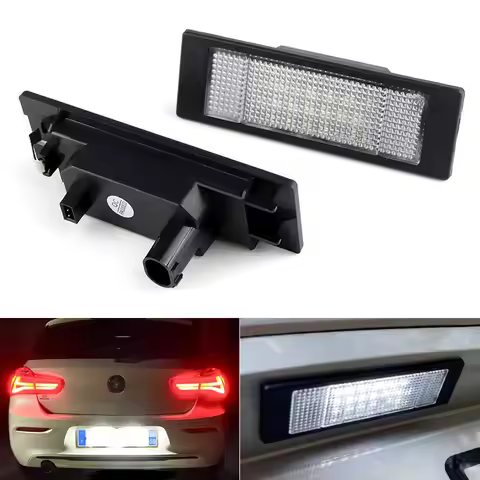 2x Fits For BMW E81 E87 F20 F21 E63 E64 F06 F12 F13 1 6 Series Z4 E86 E85 E89 X2 Gran Coupe SMD Whit