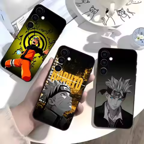 N-Narutos Cover U-Uzumaki Phone Case For Samsung Galaxy A73,A72,A71,A70,A52,A51 Others Soft Black Co