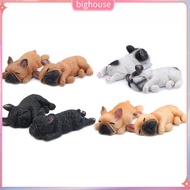  Cute Sleeping Dog Fridge Magnetic Sticker French Bulldog Mini Toy Magnet Decor