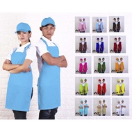Plain barista apron plain apron kitchen apron barber apron/ chef apron/ color barista apron lightbir