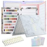 160/180/216/320/480 Color Nail Polish Display Book, Nail Polish Storage Album, Fake Nails Style Disp