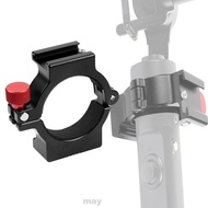 For Zhiyun Smooth 4 Aluminum Alloy Black Fixed Video Light Accessory 4-Ring Handle Gimbal Firmly Microphone Mount