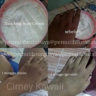 Bleaching cream / bleaching badan / bleaching pemutih super 230gr