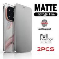 2Pcs Anti Spy Privacy Soft Hydrogel Film For iQOO 15 13 12 11 11S 10 9T Pro Ultra Anti Blue Light HD