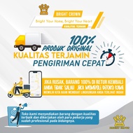 Finacel1 Bright Crown Square Hanging Mirror 30X30Cm Bamboo Motif Plywood Frame Belt Strap