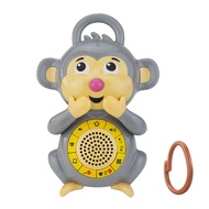 BIGMONAT Monkey Baby Sleep Soother with a White Noise Sound Machine Featuring 5 Soft Ambient Sounds,