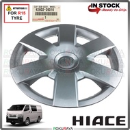 [ORGINAL 1PCS] Toyota Hiace R15'' Inch Car Wheel Cover Tyre Center Hub Cap Steel Rim Car Accessories