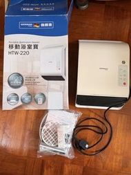德國寶浴室掛牆暖風機