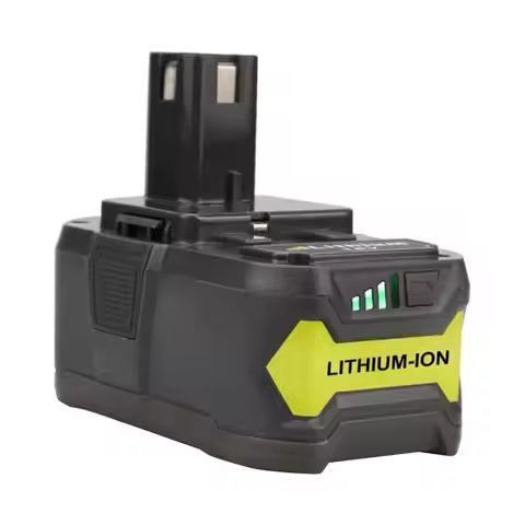 Lithium Ion 5.0AH / 6.0AH Battery for Ryobi 18V Lithium Battery for Ryobi 18 Volt ONE+ Plus Cordless