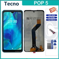 Original LCD For Tecno POP 5 BD2 LCD Display Touch Screen Digitizer Tecno Pop 5 Pro BD4j BD4h LCD Re