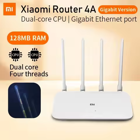 Xiaomi Mi Router 4A Gigabit Version 2.4GHz 5GHz WiFi 1167Mbps WiFi Repeater 128MB DDR3 High Gain 4 A