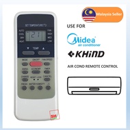 Midea / Khind Replacement For Midea Khind Air Cond Aircond Air Conditioner Remote Control KT-MD