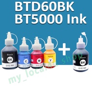 Refill ink Brother BT6000 BT5000 BTD60BK Compatible Ink DCP-T300  T310  T500w  T510w T700w  T710w MF