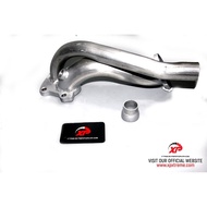 DOWNPIPE EXTRACTOR PERODUA KENARI KELISA L6 L9 4 piston WHITE STEEL