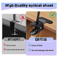 5 Times Magnifying Glass Table Lamp LED Light Source LED Table Lamp Clip-On Reading Lamp 10-Speed Ad