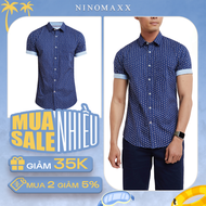 Áo Sơ Mi Thời Trang Nam Tay Ngắn NINOMAXX 2001006