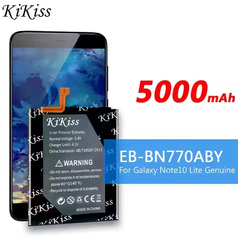 For Samsung Galaxy Note 10 Lite Mobile Phone Battery 5000mAh EB-BN770ABY Lightweight