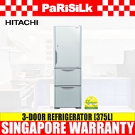 (Bulky) Hitachi R-SG38KPS 3-Door Refrigerator (375L)